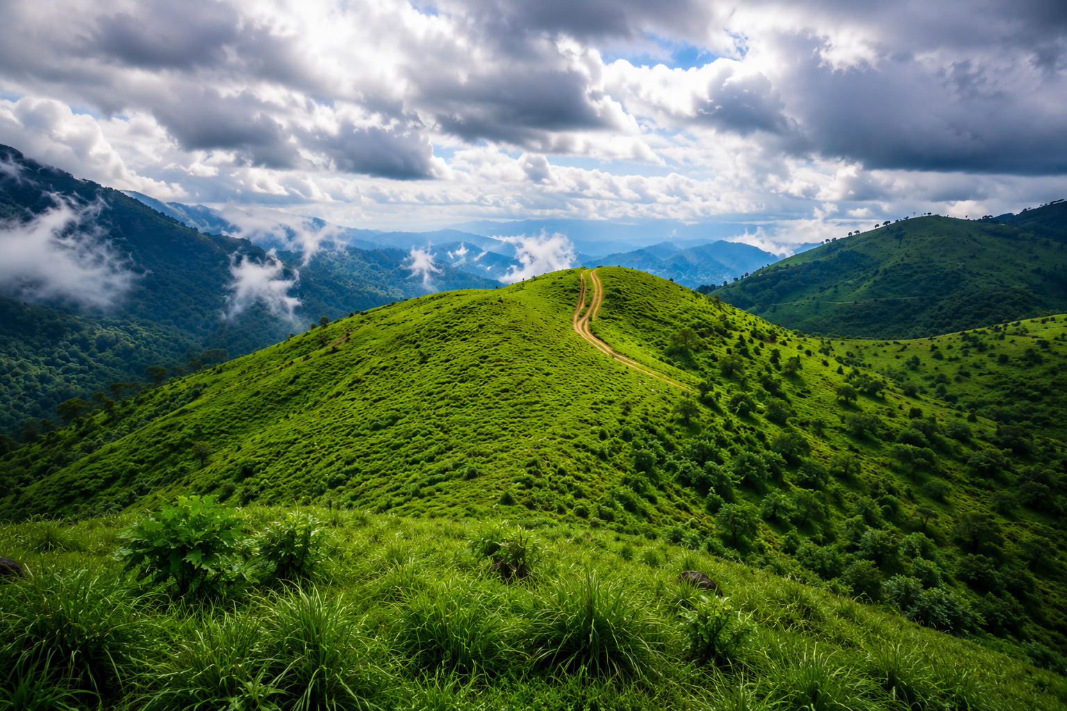 Sathram viewpoint in Peermade